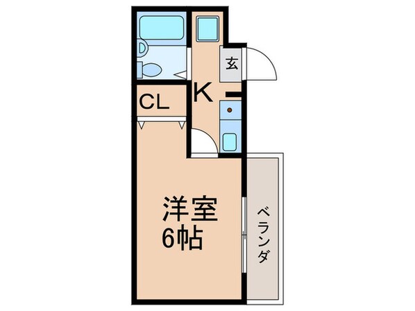 スーパーコート長居公園フロントの物件間取画像